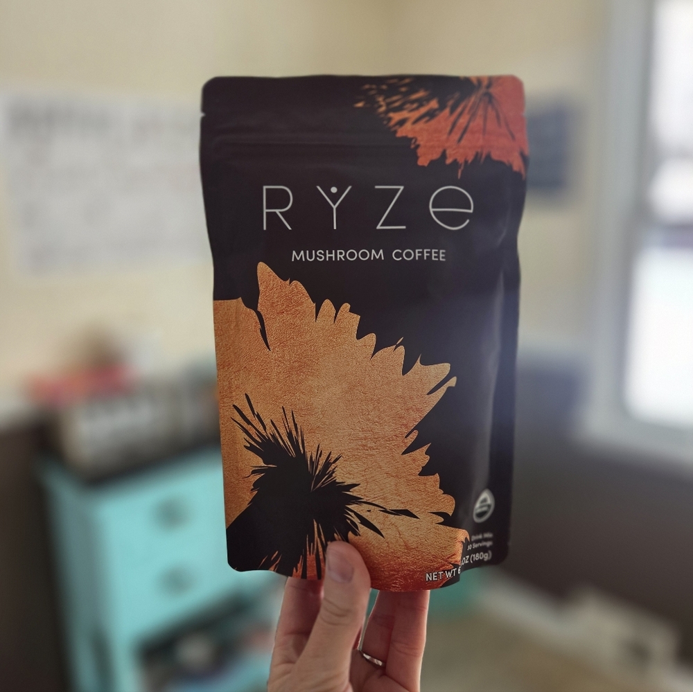 RYZE Mushroom Coffee Brand NEW Single Bag